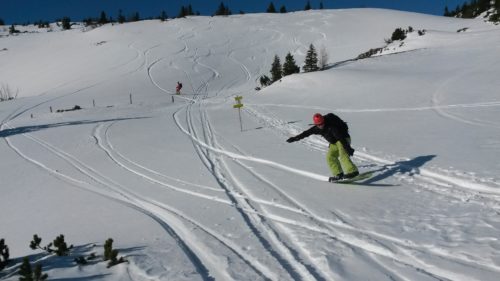 Skialpování v Rakousích – Hohe Veitsch, Grunkogel, Schneealpe 1/2018