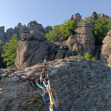 Horoškola a horolezčata ve Wachau
